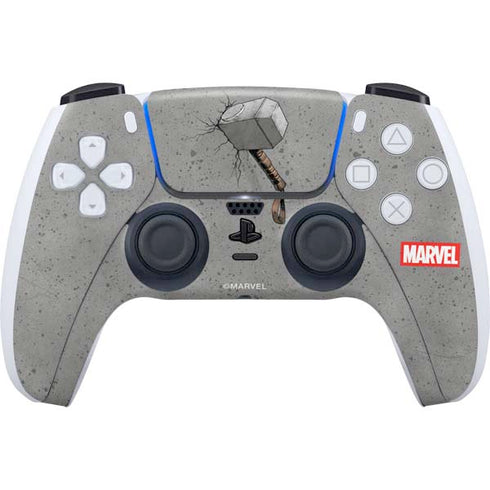Marvel Thor Thor’s Hammer Mjolnir PS5 Controller Skin